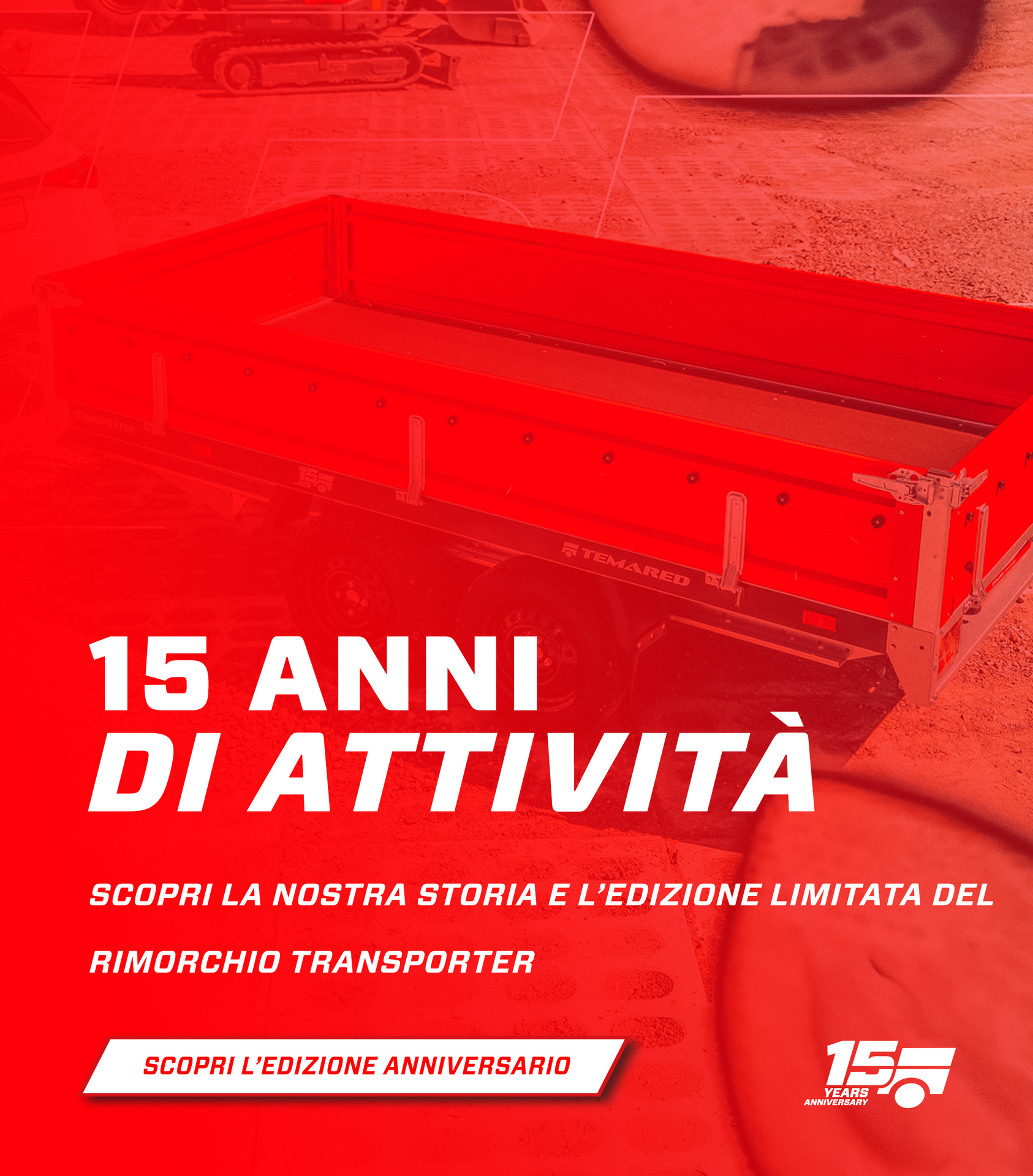 15 anni di attività