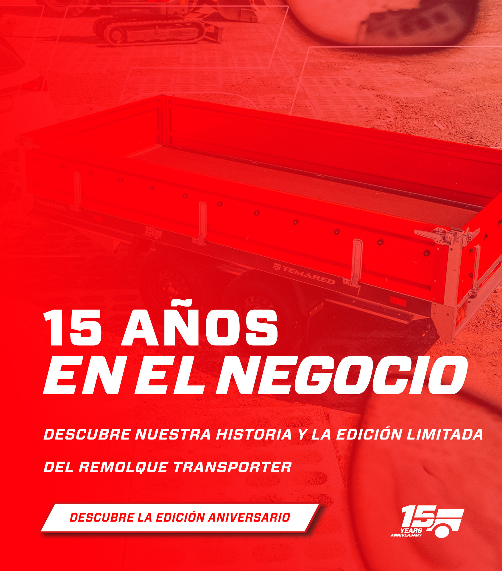 15 años en el negocio